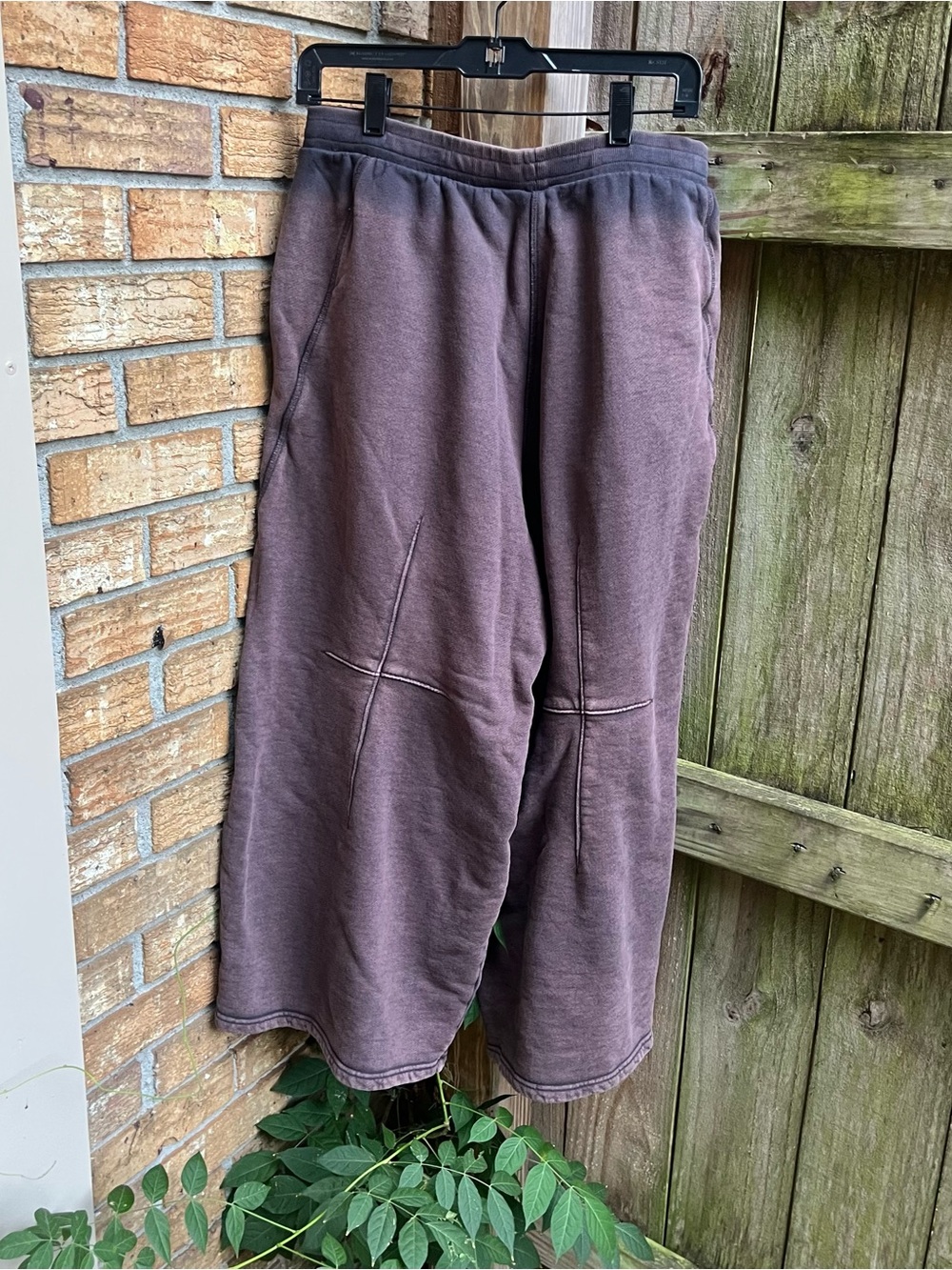 FP Movement by Free People Wide-Leg Sweatpants Acid Wash - Picture 3 of 4